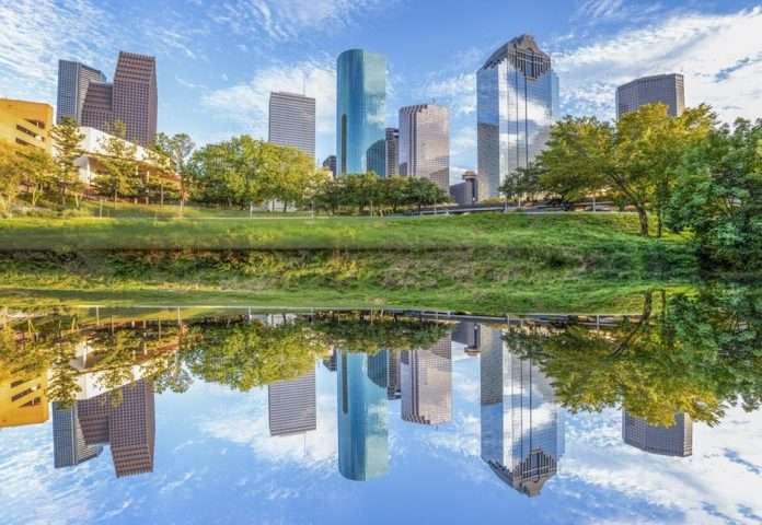 Downtown Houston Stands At An Elevation Of About 50 Feet Above Sea Level